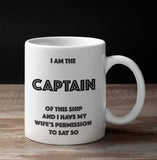 Designer Mug-I am the CAPTAIN
