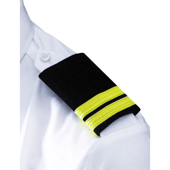 Professional Mariner Epauletes-2 bars-Second Officer-Blazer Cloth