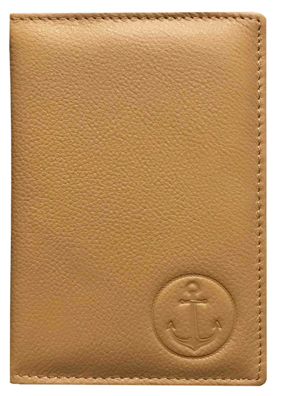 Premium Quality Passport/CDC/COC Holder-BIEGE