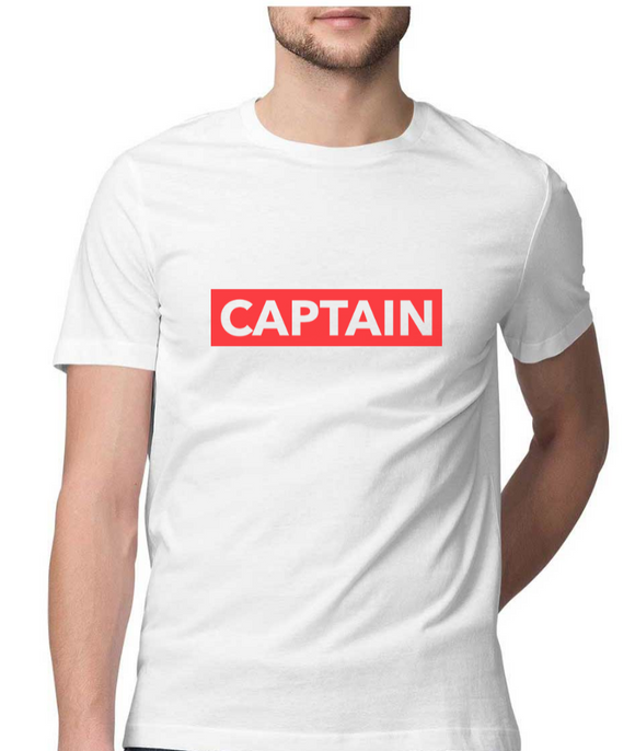 Nautical T-shirt-CAPTAIN