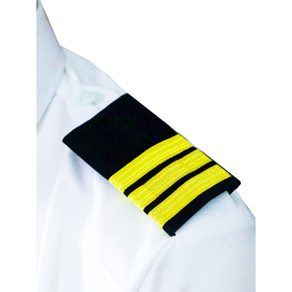 Professional Mariner Epauletes-3 bars-Chief Officer-Blazer Cloth
