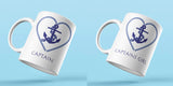 COMBO Mugs-Captain & Captains Girl