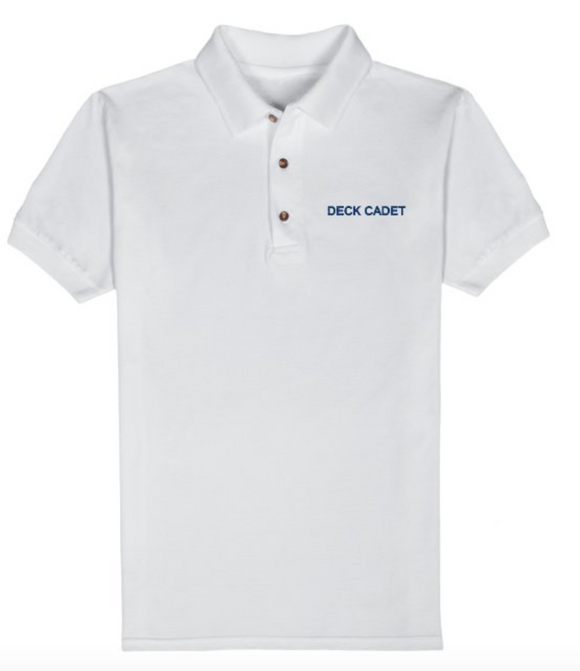 T-Shirt-DECK CADET-White