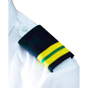 Professional Mariner Epauletes-2 bars-Electrical Engineer-Blazer Cloth