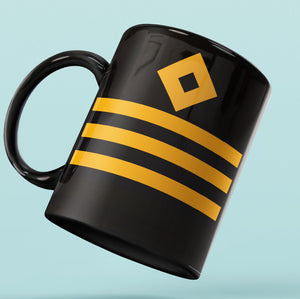 Rank Mug-Full Black-Chief Officer