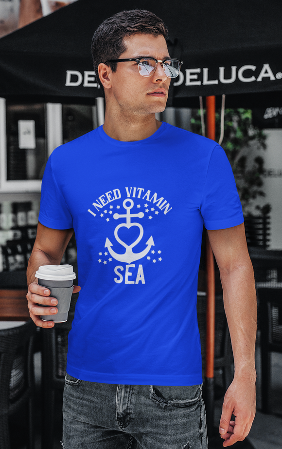 VITAMIN SEA T-shirt-ROYAL BLUE