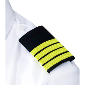 Professional mariner epauletes-4 stripes-Captain-Blazer cloth