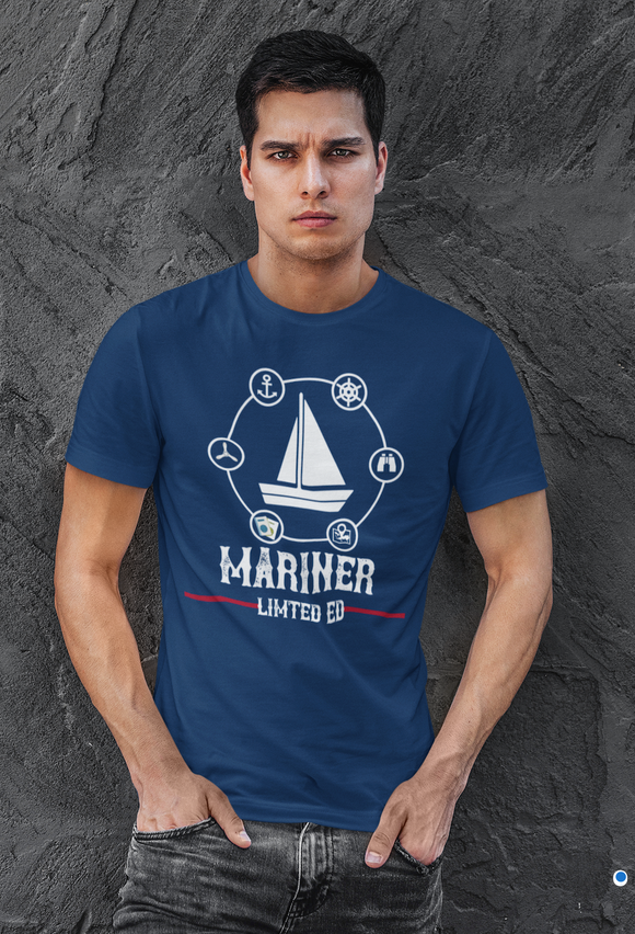 MARINER LTD T-SHIRT-NAVY BLUE