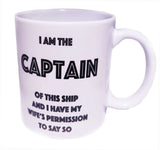 Designer Mug-I am the CAPTAIN