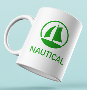 Designer Mug-NAUTICAL Green