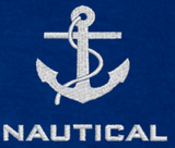Nautical T-Shirt-Royal Blue