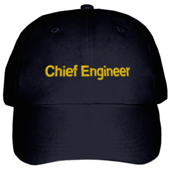 Chief Engineer's CAP-Black