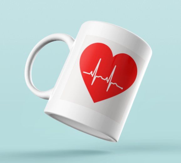Valentines Mug-Heart