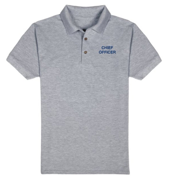 CHIEF OFFICER T-Shirt-Grey