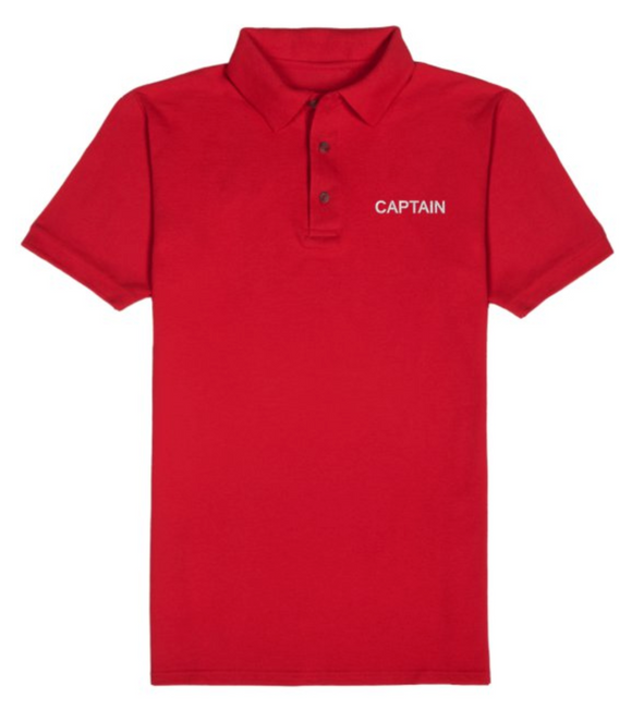 T-Shirt-Red-CAPTAIN