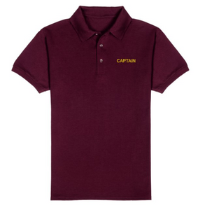 CAPTAIN T-Shirt-Maroon