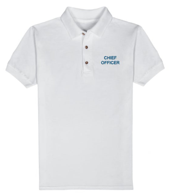 CHIEF OFFICER T-Shirt-White