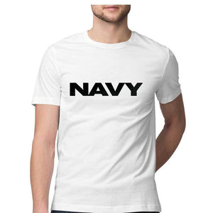 Nautical T-shirt-Navy-White