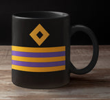 Rank Mug-Full Black-Second Engineer