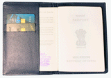 Premium Quality Passport/CDC/COC Holder-Dark Blue
