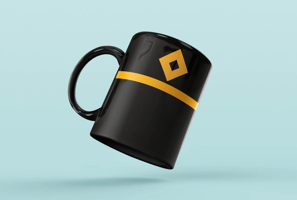 Rank Mug-Full Black-Third Officer