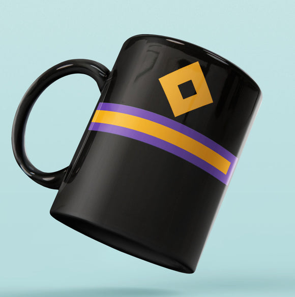 Rank Mug-Full Black-Fourth Engineer