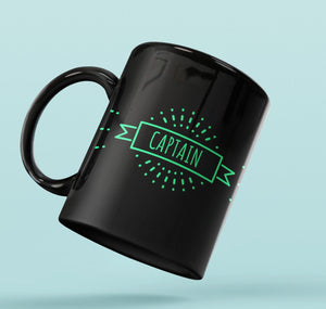 Designer Mug-Captain with Splash Design
